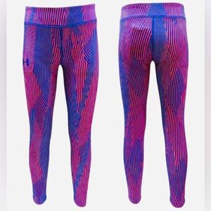 Under Armour Kids Purple and Pink Leggings